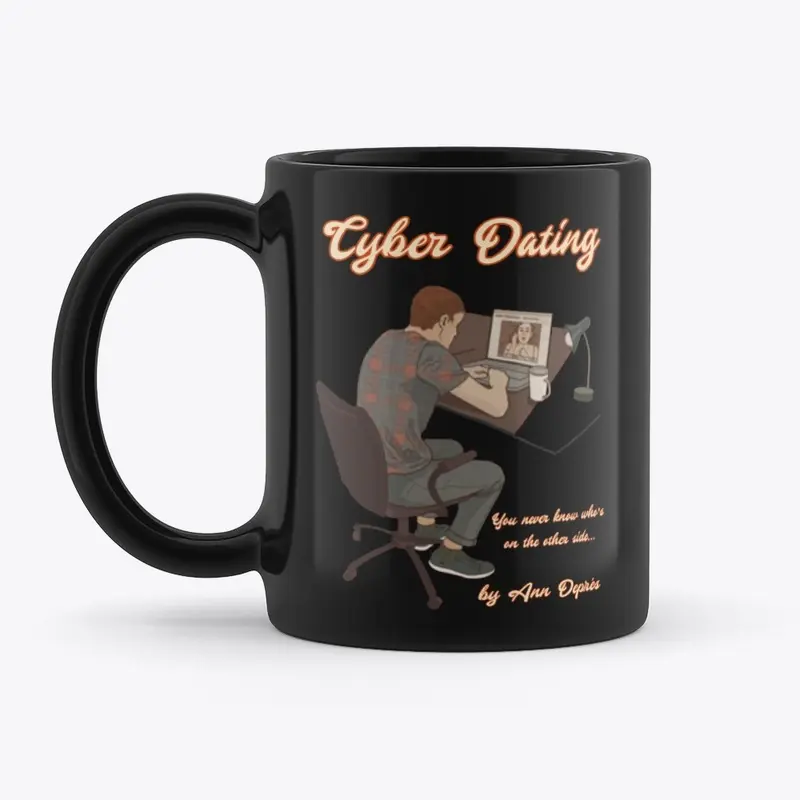 Cyber Dating Book Mug