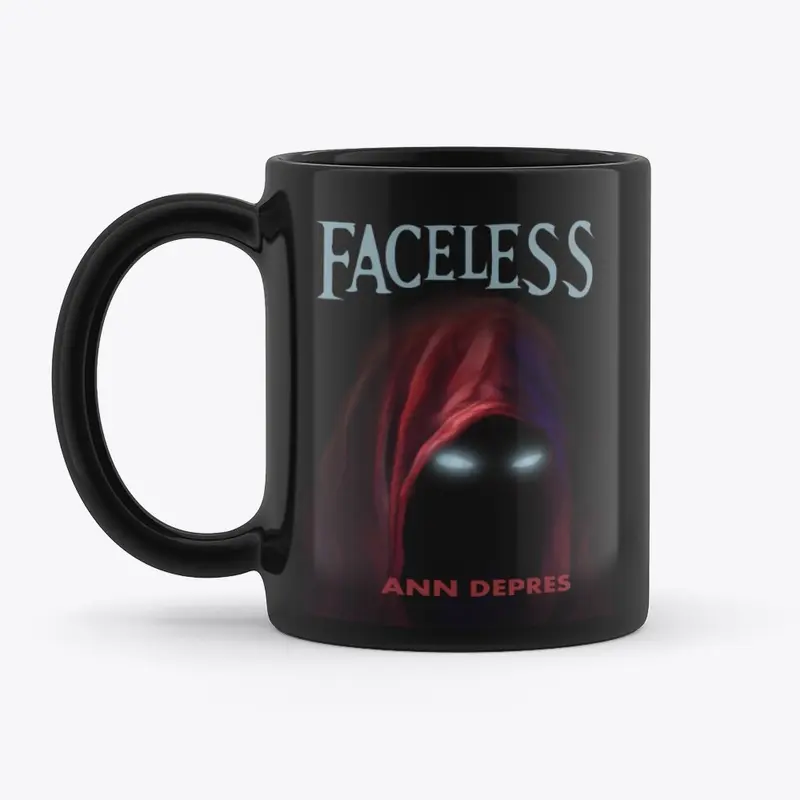 Faceless Book Mug